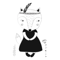 Digitale posterset kinderkamer